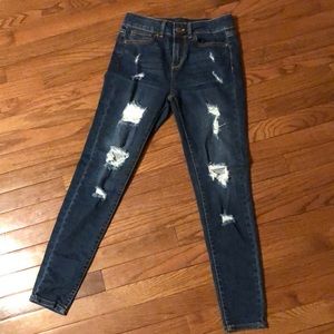 Fashion Nova Distressed Jeans Size 1